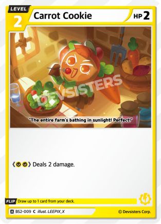 Carrot Cookie (BS2-009) - Brave Beginning