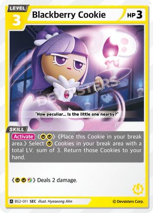 Blackberry Cookie (SEC) (BS2-011) - Brave Beginning Foil