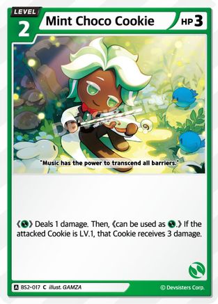 Mint Choco Cookie (BS2-017) - Brave Beginning