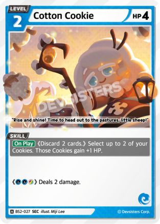 Cotton Cookie (SEC) (BS2-027) - Brave Beginning Foil
