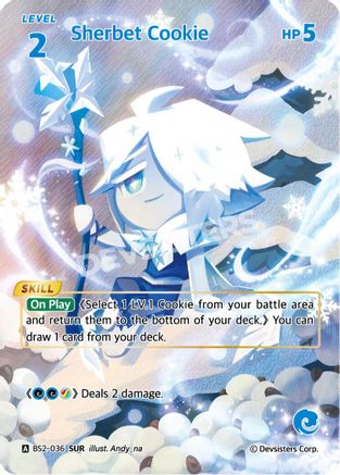 Sherbet Cookie (SUR) (BS2-036) - Brave Beginning Foil