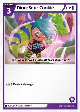 Dino-Sour Cookie (BS2-054) - Brave Beginning