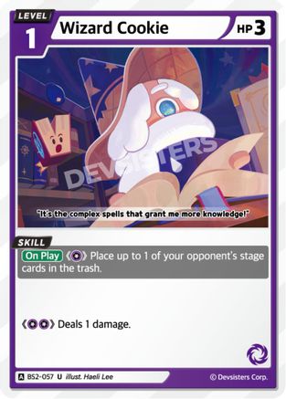 Wizard Cookie (BS2-057) - Brave Beginning