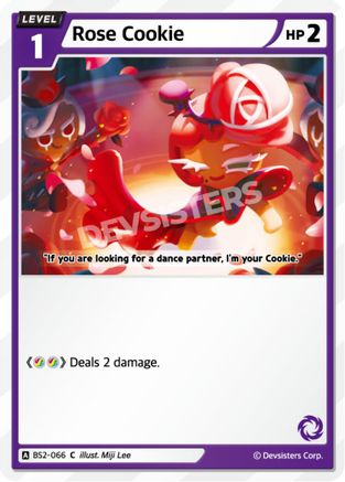 Rose Cookie (066) (BS2-066) - Brave Beginning