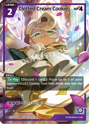 Clotted Cream Cookie (SSR) (BS2-069) - Brave Beginning Foil