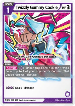 Twizzly Gummy Cookie (SEC) (BS2-071) - Brave Beginning Foil