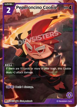 Peperoncino Cookie (SSR) (BS2-073) - Brave Beginning Foil