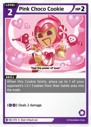 Pink Choco Cookie (BS2-074) - Brave Beginning