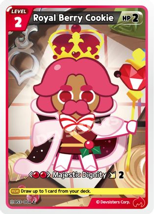 Royal Berry Cookie (BS3-004) - Age of Heroes and Kingdoms