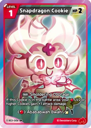 Snapdragon Cookie (BS3-006) - Age of Heroes and Kingdoms Foil