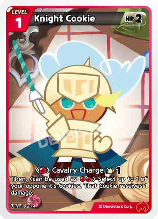 Knight Cookie (BS3-011) - Age of Heroes and Kingdoms