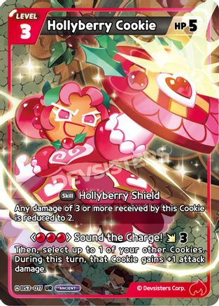 Hollyberry Cookie (BS3-017) - Age of Heroes and Kingdoms Foil