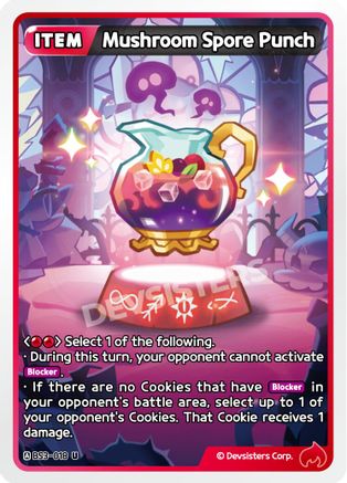 Mushroom Spore Punch (BS3-018) - Age of Heroes and Kingdoms