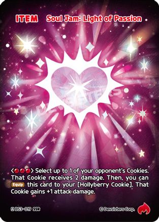 Soul Jam: Light of Passion (SSR) (BS3-019) - Age of Heroes and Kingdoms Foil