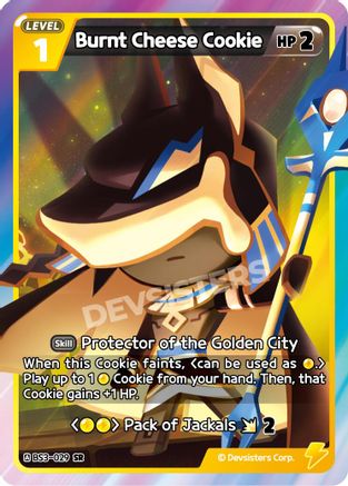 Burnt Cheese Cookie (BS3-029) - Age of Heroes and Kingdoms Foil