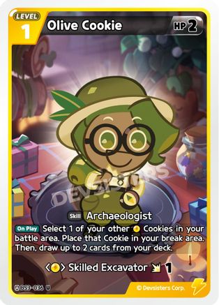 Olive Cookie (BS3-036) - Age of Heroes and Kingdoms