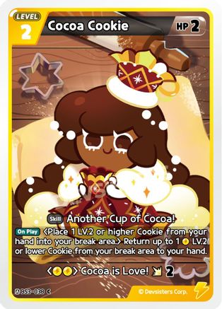 Cocoa Cookie (BS3-038) - Age of Heroes and Kingdoms