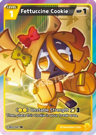 Fettuccine Cookie (BS3-041) - Age of Heroes and Kingdoms Foil