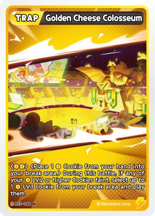 Golden Cheese Colosseum (BS3-046) - Age of Heroes and Kingdoms
