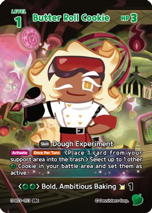 Butter Roll Cookie (SEC) (BS3-053) - Age of Heroes and Kingdoms Foil