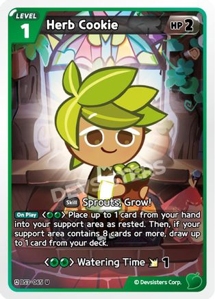 Herb Cookie (065) (BS3-065) - Age of Heroes and Kingdoms