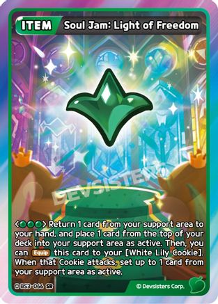 Soul Jam: Light of Freedom (BS3-066) - Age of Heroes and Kingdoms Foil