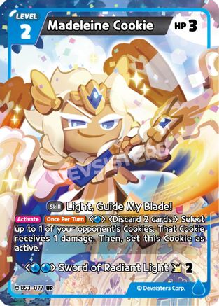 Madeleine Cookie (077) (BS3-077) - Age of Heroes and Kingdoms Foil