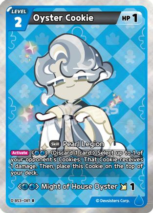 Oyster Cookie (BS3-081) - Age of Heroes and Kingdoms Foil