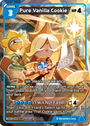 Pure Vanilla Cookie (BS3-088) - Age of Heroes and Kingdoms Foil