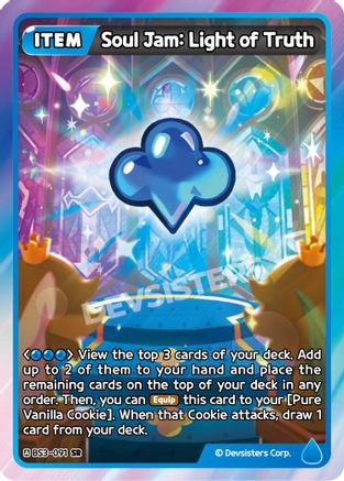Soul Jam: Light of Truth (BS3-091) - Age of Heroes and Kingdoms Foil