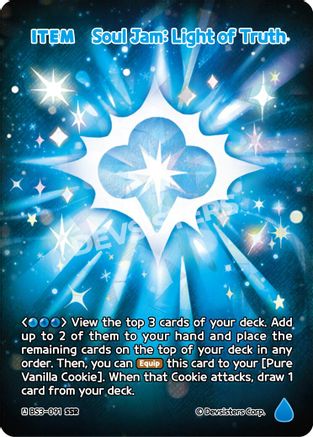 Soul Jam: Light of Truth (SSR) (BS3-091) - Age of Heroes and Kingdoms Foil