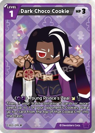 Dark Choco Cookie (BS3-099) - Age of Heroes and Kingdoms Foil