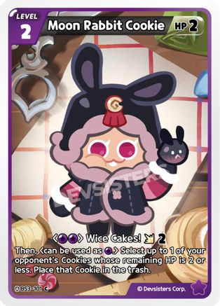 Moon Rabbit Cookie (101) (BS3-101) - Age of Heroes and Kingdoms