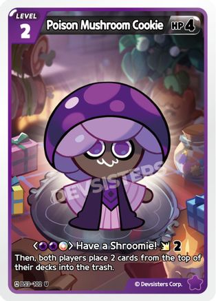 Poison Mushroom Cookie (BS3-102) - Age of Heroes and Kingdoms