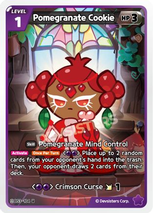 Pomegranate Cookie (BS3-104) - Age of Heroes and Kingdoms