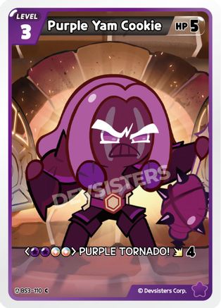 Purple Yam Cookie (BS3-110) - Age of Heroes and Kingdoms
