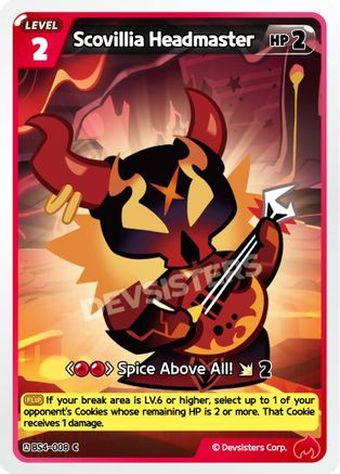 Scovillia Headmaster (BS4-008) - Age of Heroes and Kingdoms