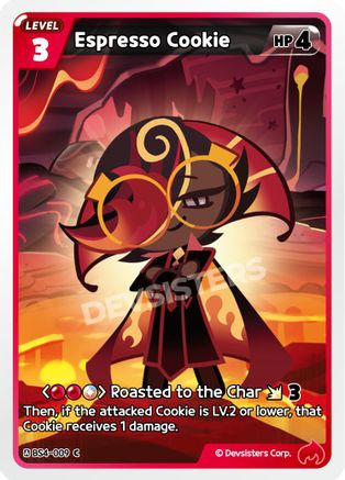 Espresso Cookie (009) (BS4-009) - Age of Heroes and Kingdoms