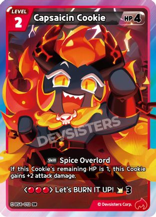 Capsaicin Cookie (012) (BS4-012) - Age of Heroes and Kingdoms Foil