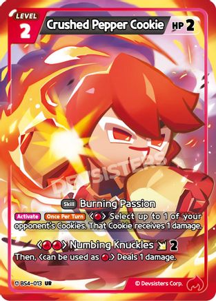 Crushed Pepper Cookie (BS4-013) - Age of Heroes and Kingdoms Foil
