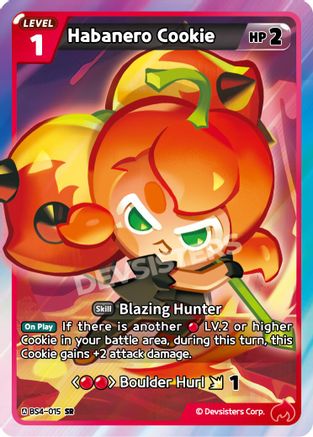 Habanero Cookie (BS4-015) - Age of Heroes and Kingdoms Foil