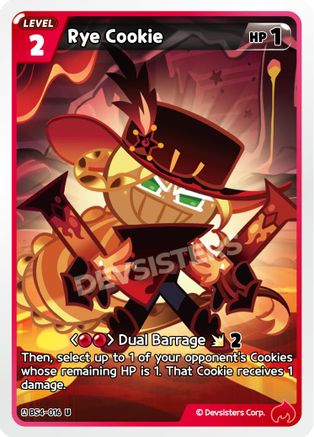 Rye Cookie (BS4-016) - Age of Heroes and Kingdoms
