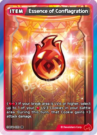 Essence of Conflagration (BS4-020) - Age of Heroes and Kingdoms Foil