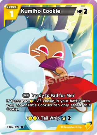 Kumiho Cookie (024) (BS4-024) - Age of Heroes and Kingdoms Foil