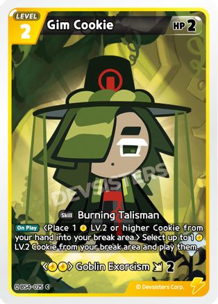 Gim Cookie (BS4-025) - Age of Heroes and Kingdoms