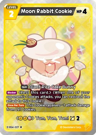 Moon Rabbit Cookie (027) (BS4-027) - Age of Heroes and Kingdoms Foil