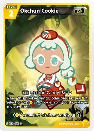 Okchun Cookie (BS4-035) - Age of Heroes and Kingdoms