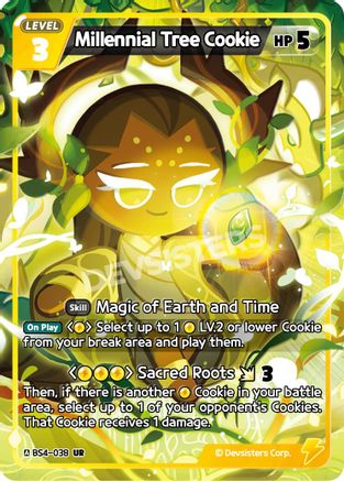 Millennial Tree Cookie (BS4-038) - Age of Heroes and Kingdoms Foil