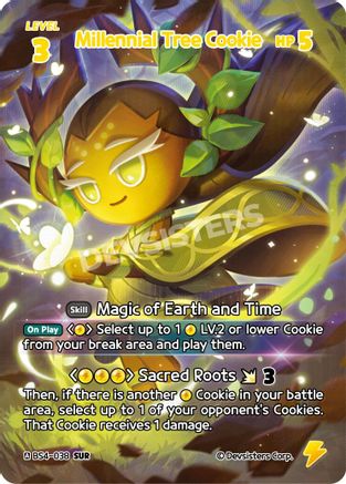 Millennial Tree Cookie (SUR) (BS4-038) - Age of Heroes and Kingdoms Foil