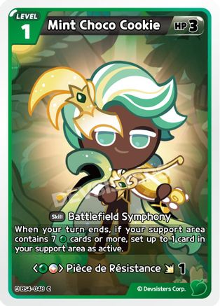 Mint Choco Cookie (048) (BS4-048) - Age of Heroes and Kingdoms